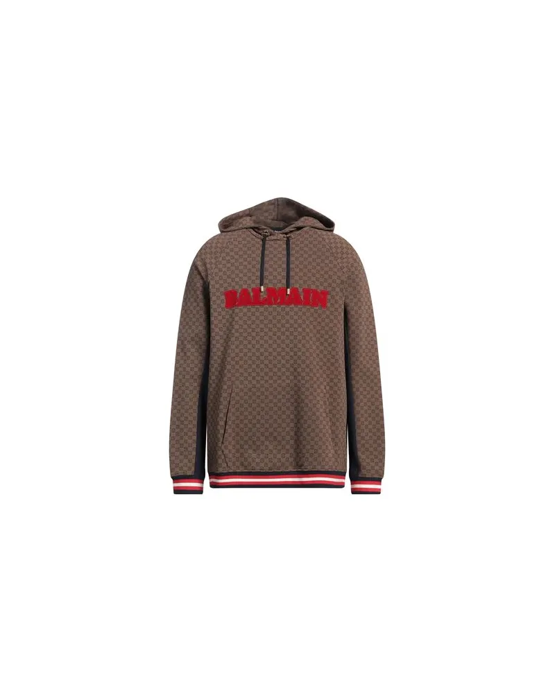Balmain TOPS - Sweatshirtsauf YOOX.COM Braun