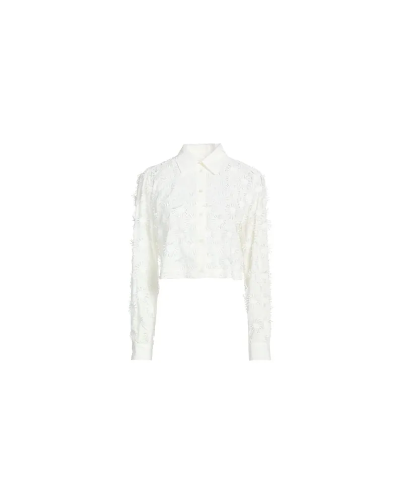 MSGM TOPS - Hemdenauf YOOX.COM Weiß