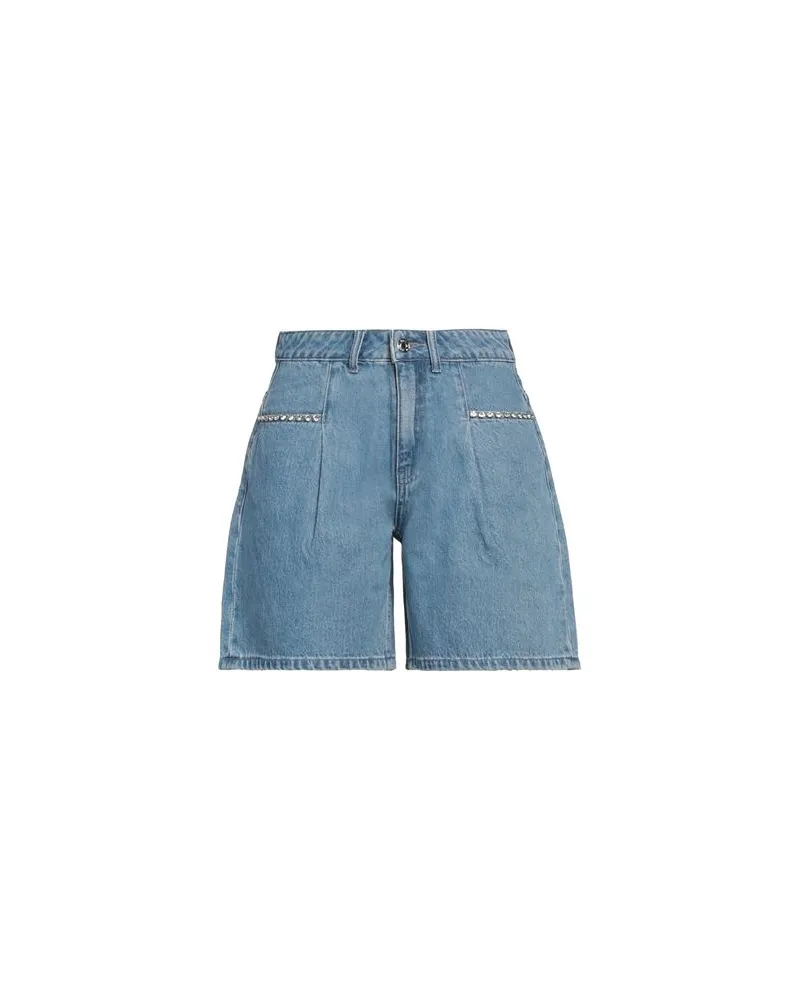MET  HOSEN & RÖCKE - Jeansshortsauf YOOX.COM Blau