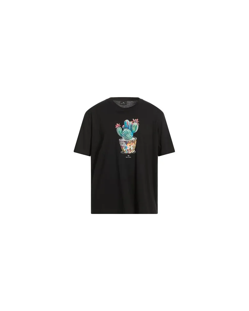 Paul Smith TOPS - T-shirtsauf YOOX.COM Schwarz