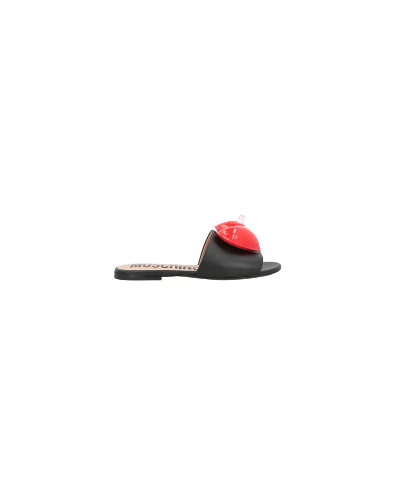 Moschino COUTURE - SCHUHE - Sandalenauf YOOX.COM Schwarz