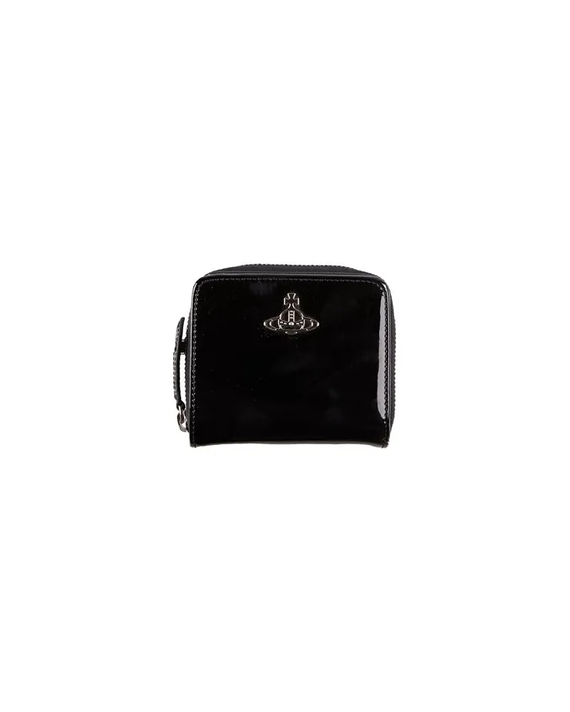 Vivienne Westwood Kleinlederwaren - Brieftaschenauf YOOX.COM Schwarz