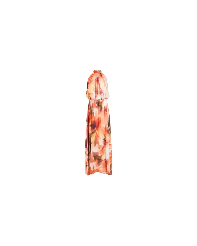 Chiara Boni KLEIDER - Maxi-Kleiderauf YOOX.COM Orange