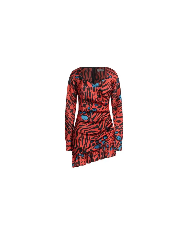 DIMORA KLEIDER - Mini-Kleiderauf YOOX.COM Rot