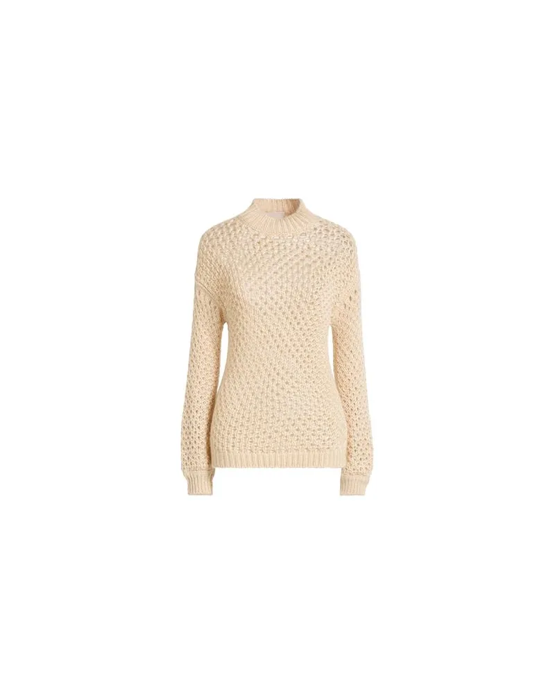 AGNONA STRICKWAREN - Rollkragenpulloverauf YOOX.COM Beige