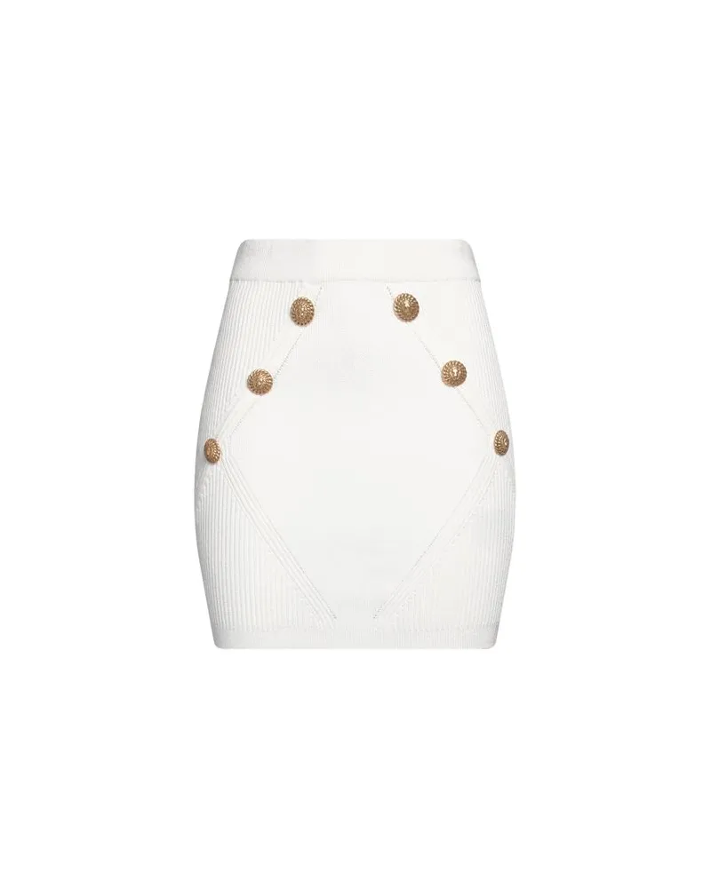 Balmain HOSEN & RÖCKE - Miniröckeauf YOOX.COM Weiß