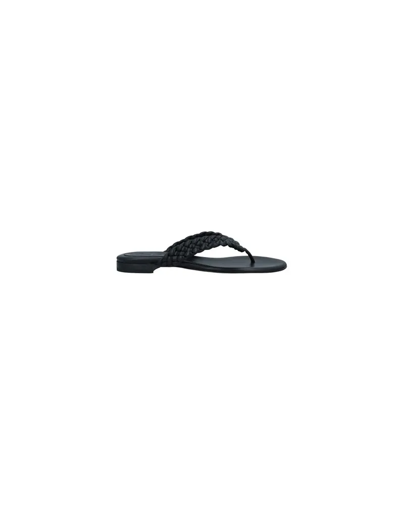 Anna F. SCHUHE - Zehentrennerauf YOOX.COM Schwarz