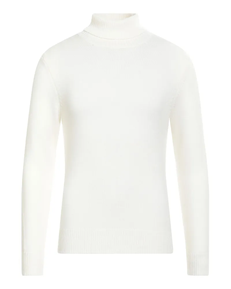 HOSIO Rollkragenpullover Elfenbein