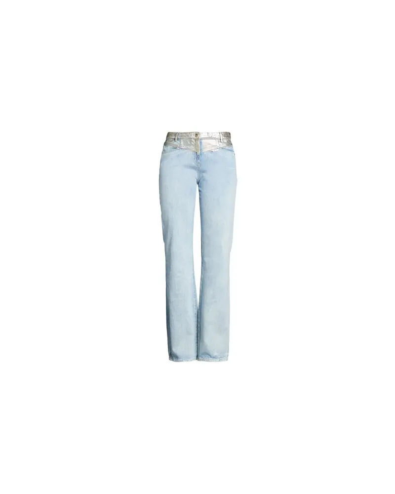 Patrizia Pepe HOSEN & RÖCKE - Jeanshosenauf YOOX.COM Blau