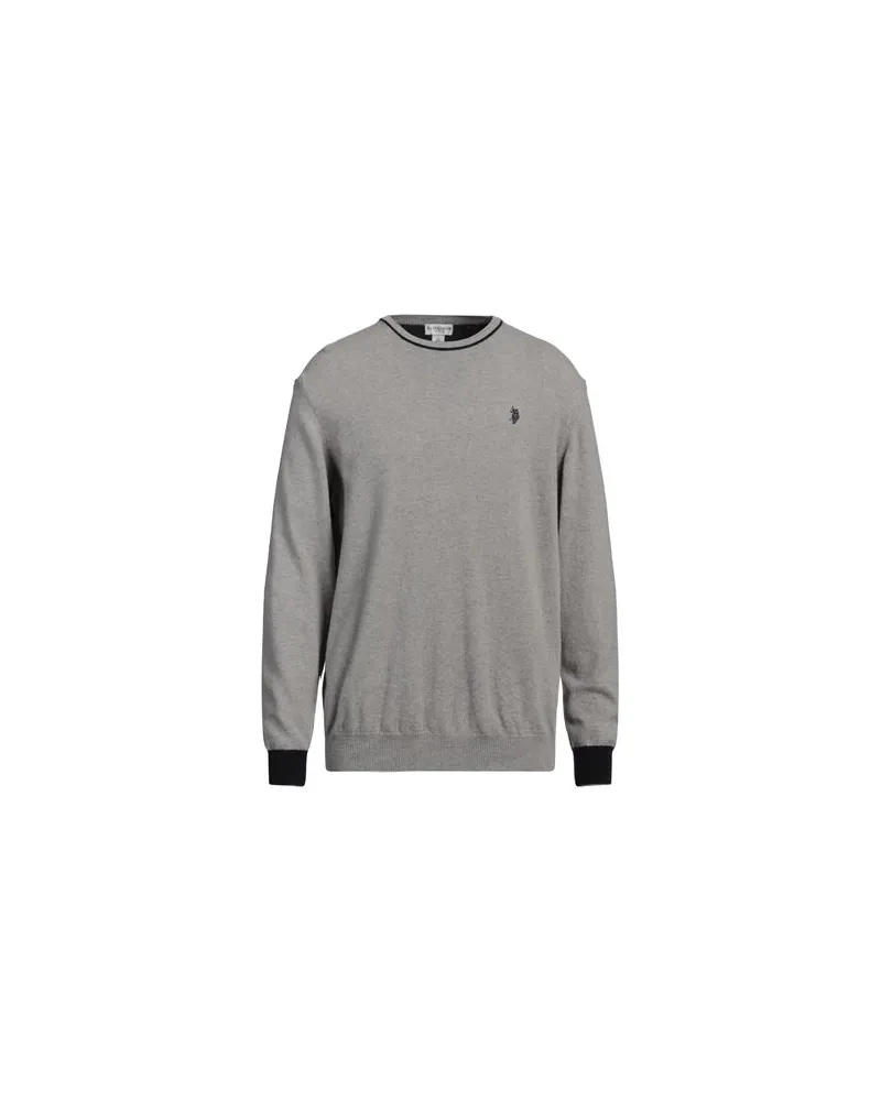 U.S. Polo Assn.  STRICKWAREN - Pulloverauf YOOX.COM Hellgrau