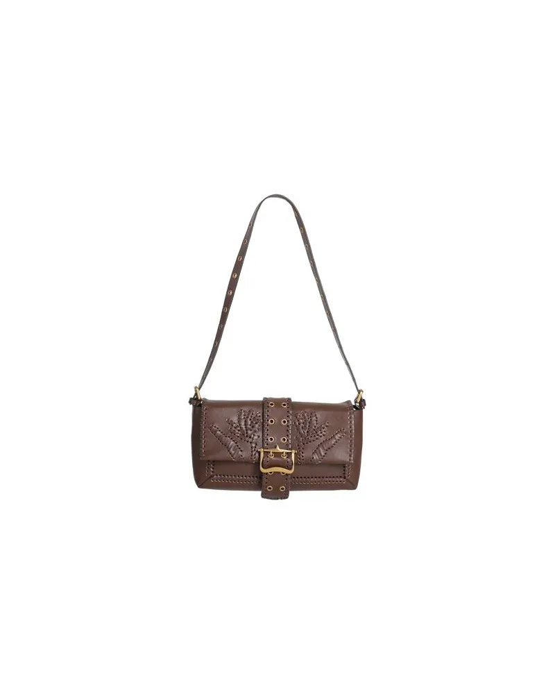 La Martina TASCHEN - Schultertaschenauf YOOX.COM Schokobraun