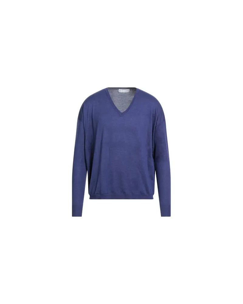 Skills & Genes STRICKWAREN - Pulloverauf YOOX.COM Blau