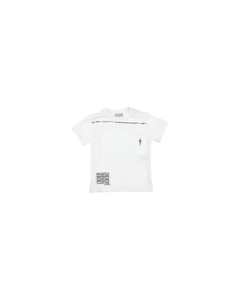 Cesare Paciotti TOPS - T-shirtsauf YOOX.COM Weiß