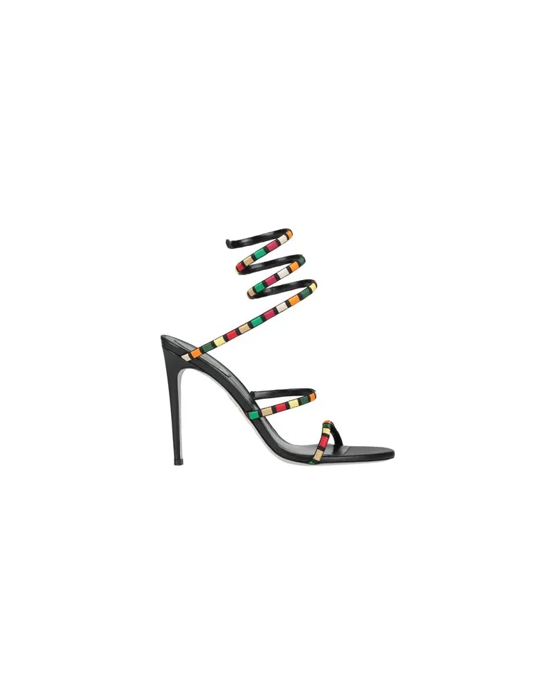 René Caovilla SCHUHE - Sandalenauf YOOX.COM Schwarz