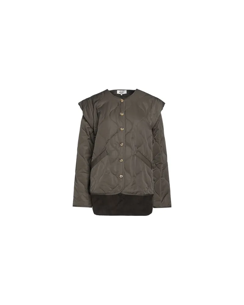 Just Female JACKEN & MÄNTEL - Pufferjacken & Daunenjackenauf YOOX.COM Dunkelgrün