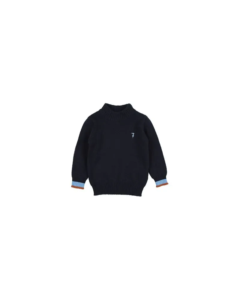 Trussardi STRICKWAREN - Rollkragenpulloverauf YOOX.COM Marineblau