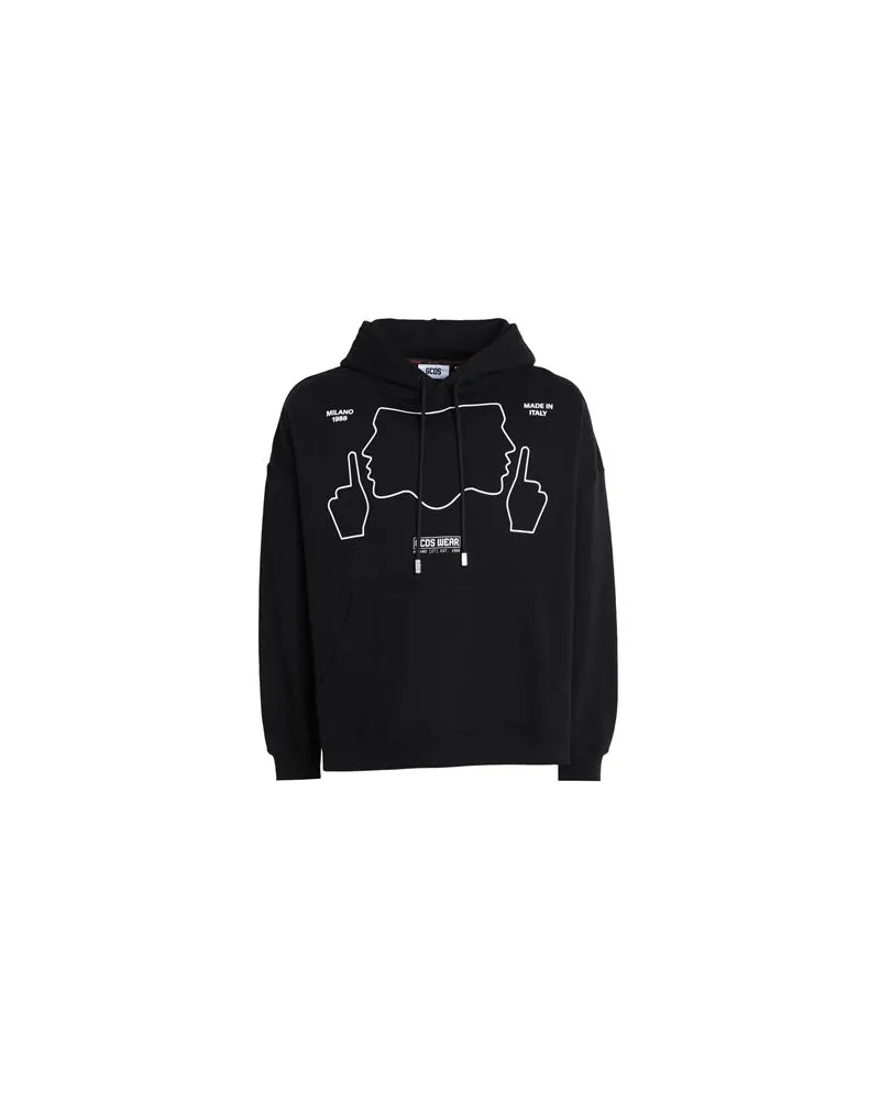 GCDS TOPS - Sweatshirtsauf YOOX.COM Schwarz