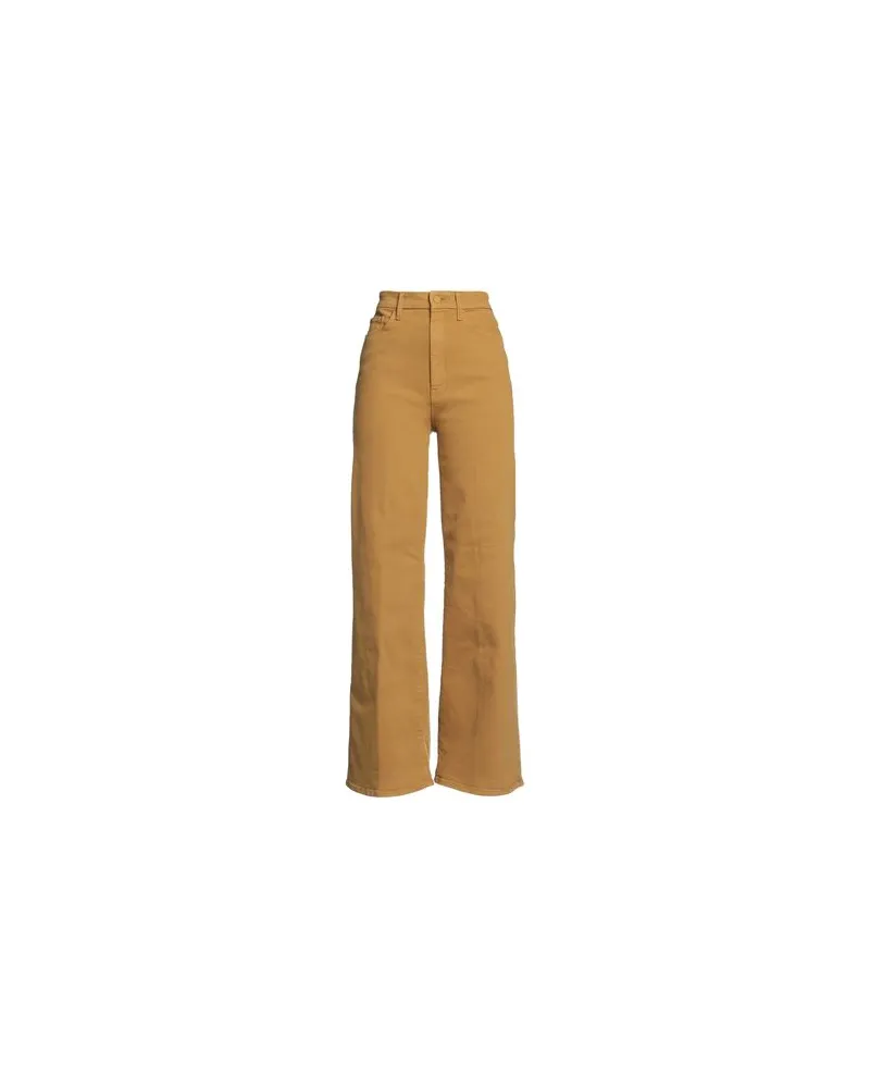 Mother HOSEN & RÖCKE - Hosenauf YOOX.COM Senf