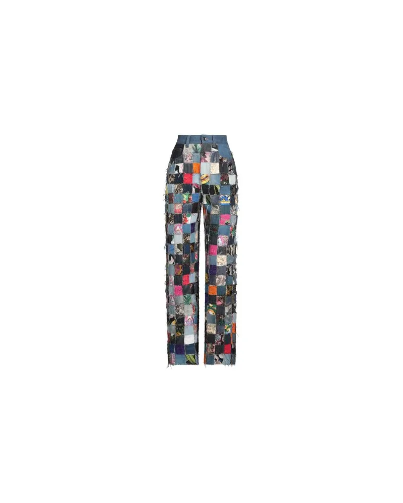 Dolce & Gabbana HOSEN & RÖCKE - Jeanshosenauf YOOX.COM Blau