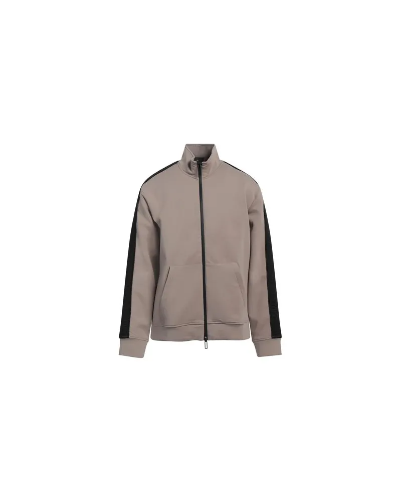 Emporio Armani TOPS - Sweatshirtsauf YOOX.COM Hellbraun