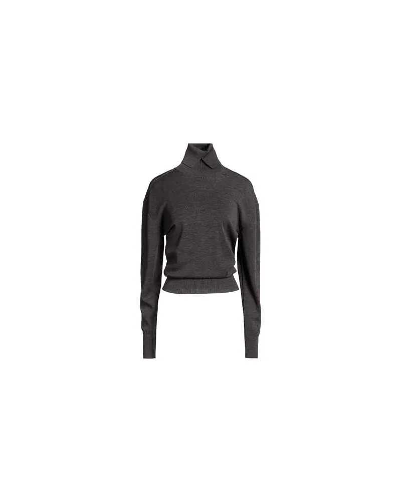 Burberry STRICKWAREN - Rollkragenpulloverauf YOOX.COM Grau