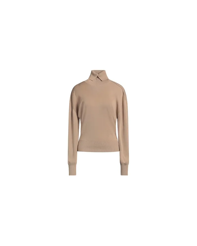 Burberry STRICKWAREN - Rollkragenpulloverauf YOOX.COM Beige