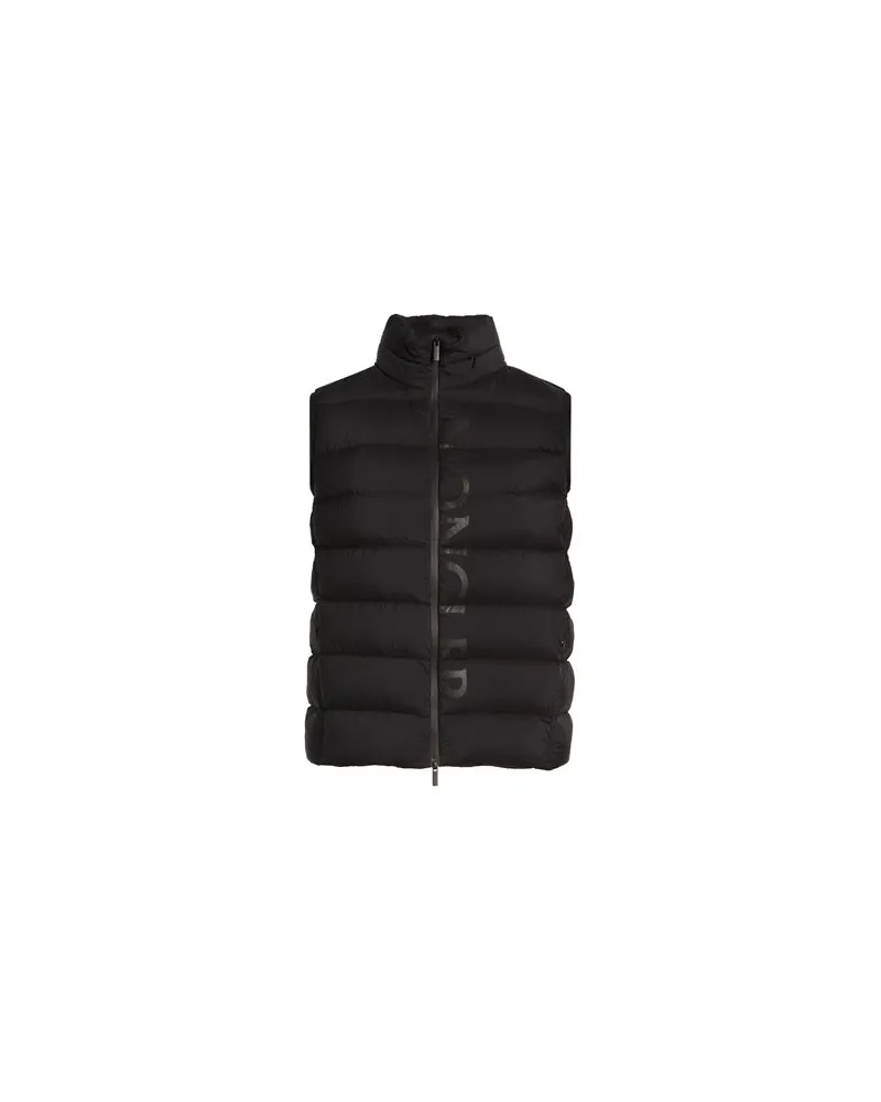 Moncler JACKEN & MÄNTEL - Westenauf YOOX.COM Schwarz