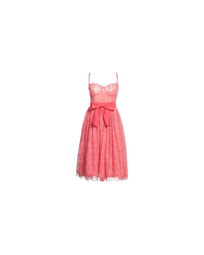 Elisabetta Franchi KLEIDER - Midi-Kleiderauf YOOX.COM Koralle