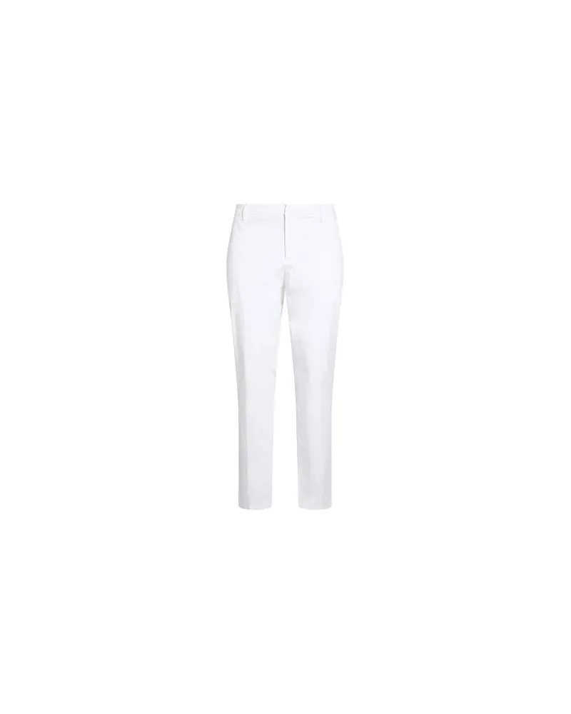 Dondup HOSEN & RÖCKE - Hosenauf YOOX.COM Weiß