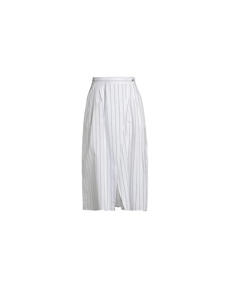Elisabetta Franchi HOSEN & RÖCKE - Midi-Röckeauf YOOX.COM Weiß