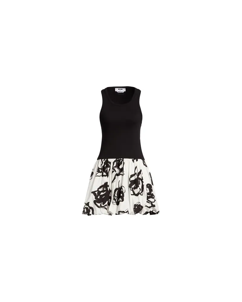 MSGM KLEIDER - Mini-Kleiderauf YOOX.COM Schwarz