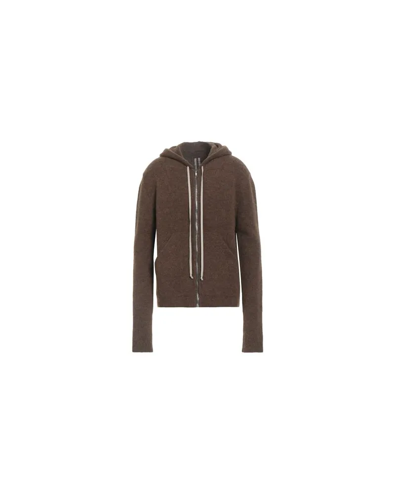 Rick Owens STRICKWAREN - Strickjackenauf YOOX.COM Dunkelbraun