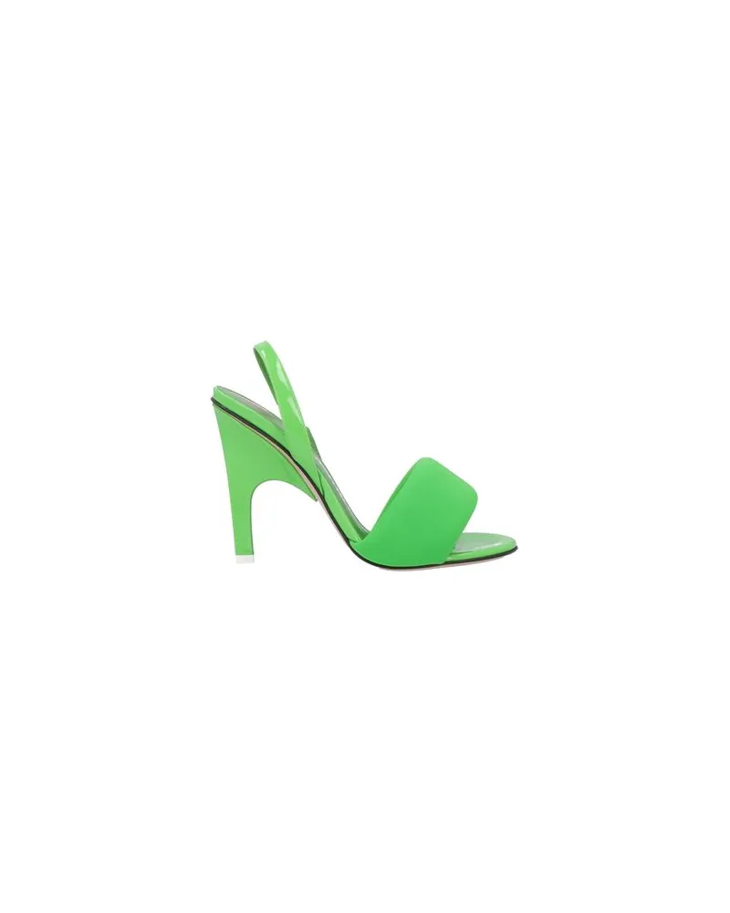ATTICO SCHUHE - Sandalenauf YOOX.COM Grün