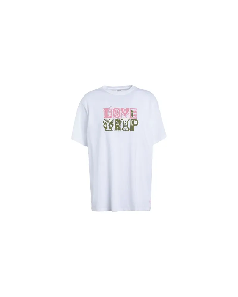 Levi's GRAPHIC JET TEE  - TOPS - T-shirtsauf YOOX.COM Weiß