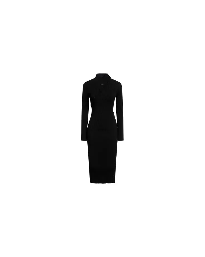 Courrèges KLEIDER - Midi-Kleiderauf YOOX.COM Schwarz