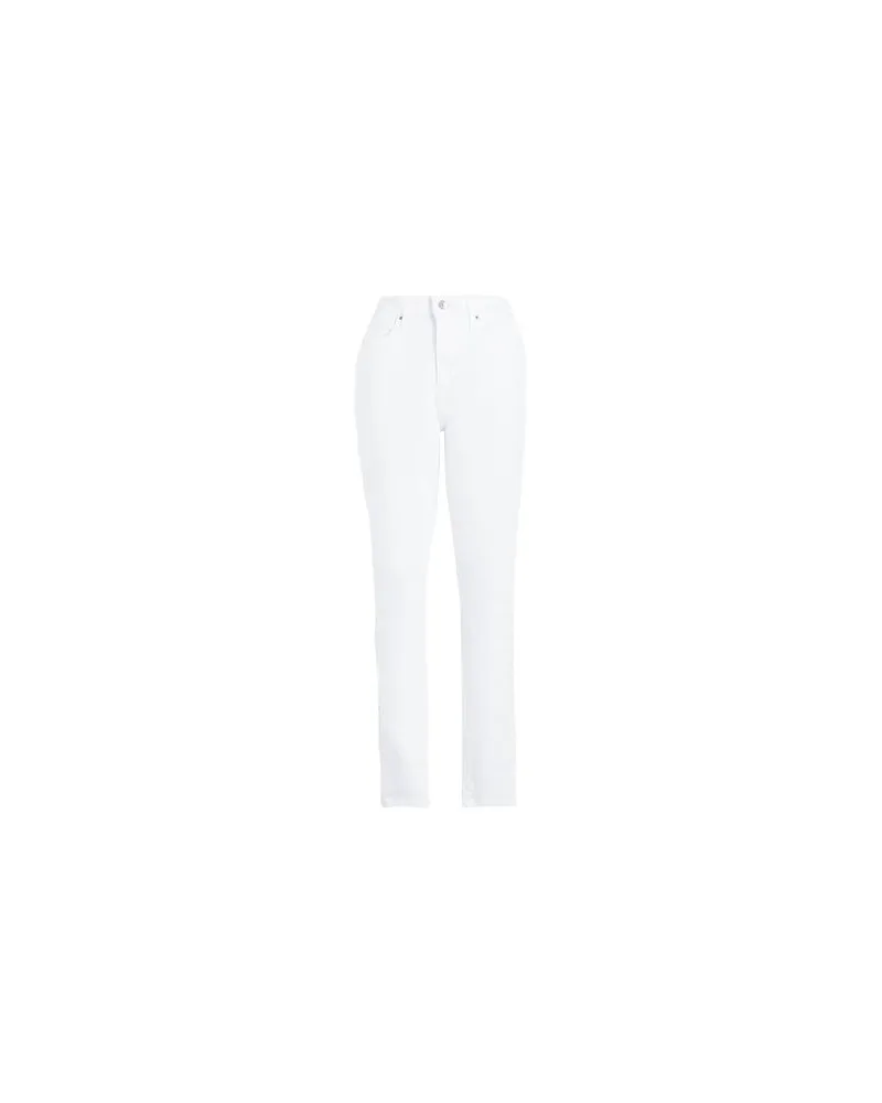 Levi's 721 HIGH RISE SKINNY  - HOSEN & RÖCKE - Jeanshosenauf YOOX.COM Weiß