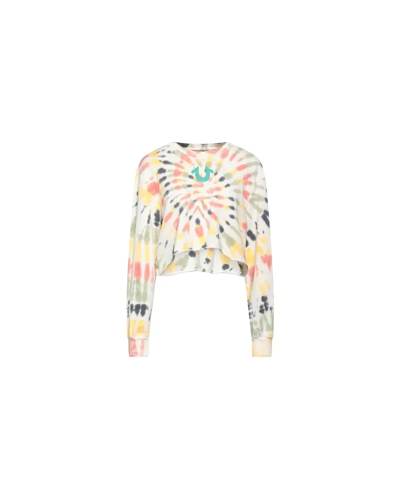 True Religion TOPS - Sweatshirtsauf YOOX.COM Elfenbein