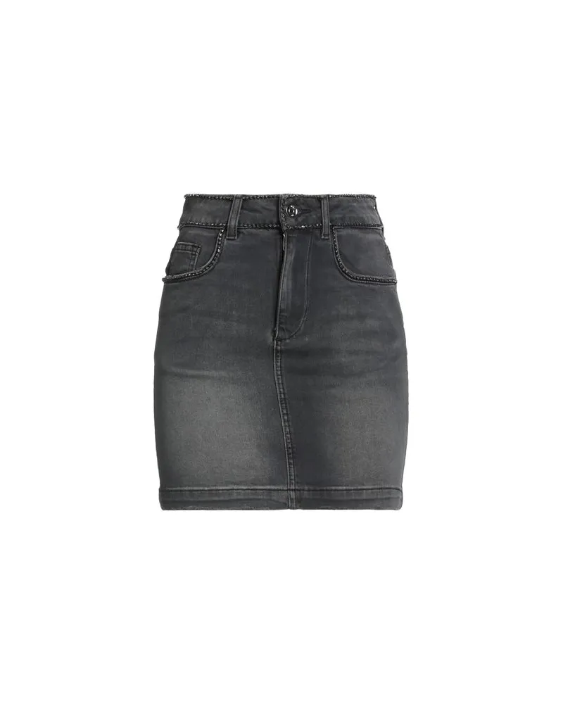 Liu Jo HOSEN & RÖCKE - Jeansröckeauf YOOX.COM Schwarz