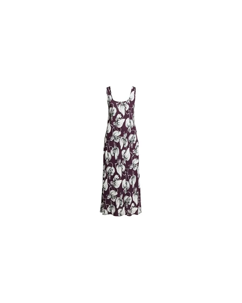 LARDINI KLEIDER - Maxi-Kleiderauf YOOX.COM Pflaume