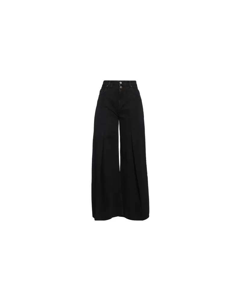 Twin-Set HOSEN & RÖCKE - Jeanshosenauf YOOX.COM Schwarz