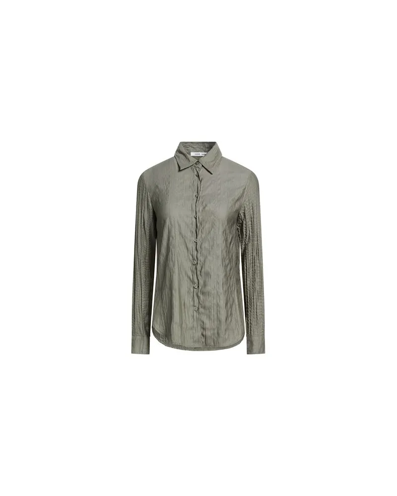 Samsøe & Samsøe TOPS - Hemdenauf YOOX.COM Militärgrün