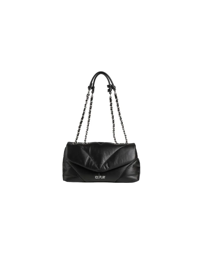 ICE PLAY TASCHEN - Schultertaschenauf YOOX.COM Schwarz