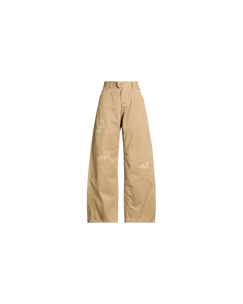 Dsquared2 HOSEN & RÖCKE - Hosenauf YOOX.COM Kamel