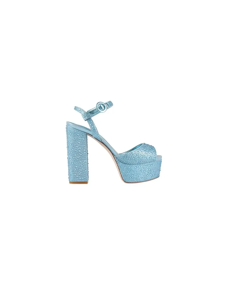 Le Silla SCHUHE - Sandalenauf YOOX.COM Himmelblau