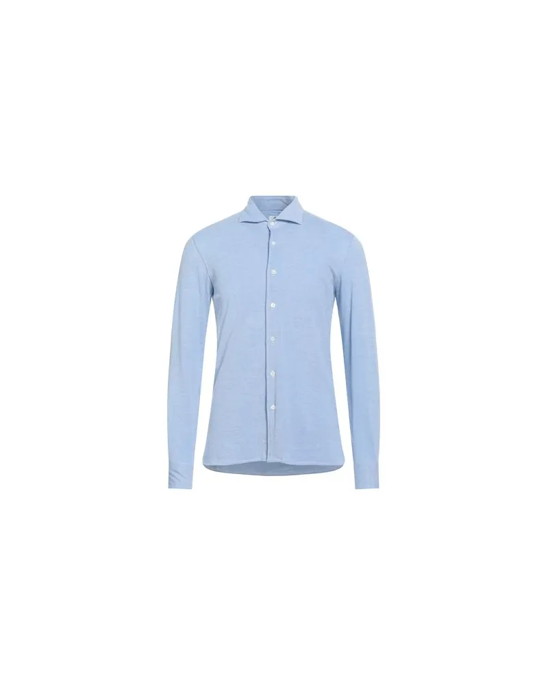 Luigi Borrelli TOPS - Hemdenauf YOOX.COM Azurblau