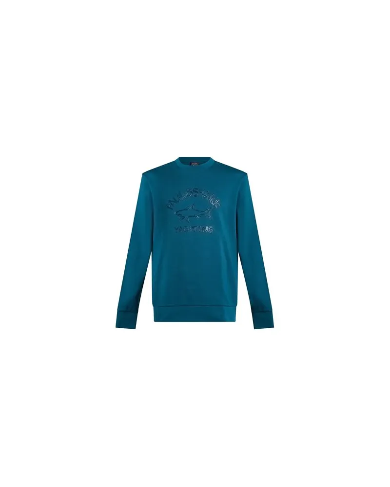 Paul & Shark TOPS - Sweatshirtsauf YOOX.COM Aquamarin