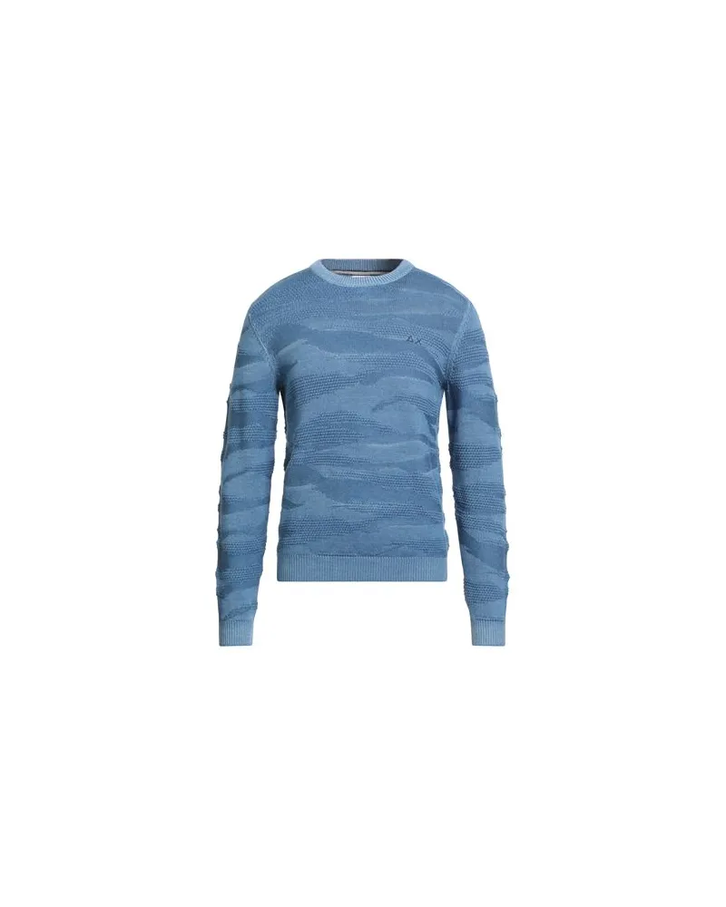 Sun68 STRICKWAREN - Pulloverauf YOOX.COM Blaugrau