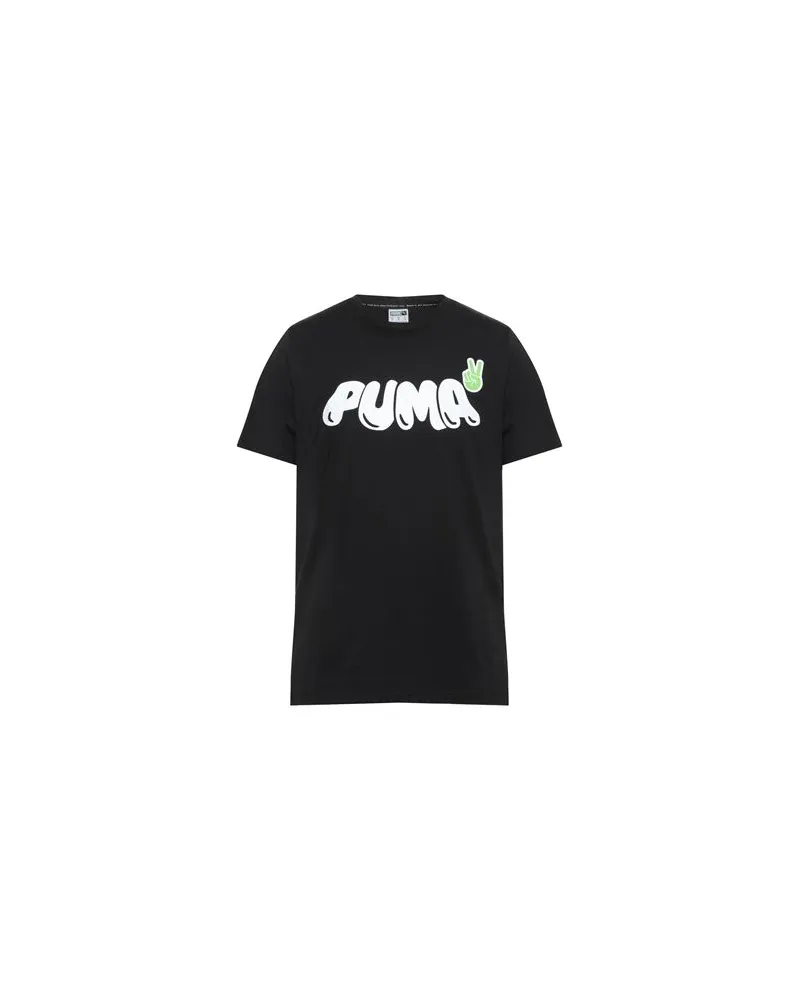 Puma TOPS - T-shirtsauf YOOX.COM Schwarz