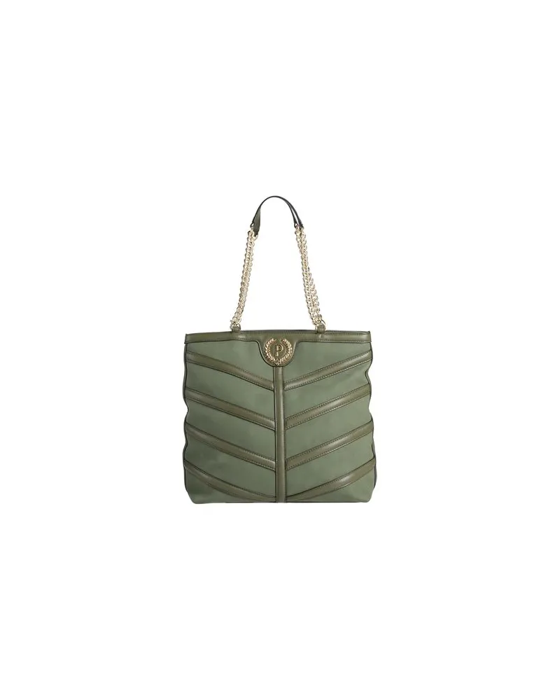 Pollini TASCHEN - Schultertaschenauf YOOX.COM Militärgrün