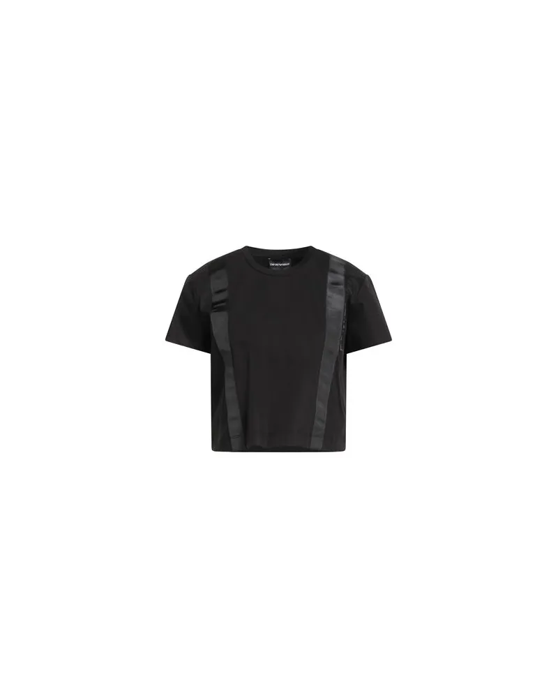 Emporio Armani TOPS - T-shirtsauf YOOX.COM Schwarz